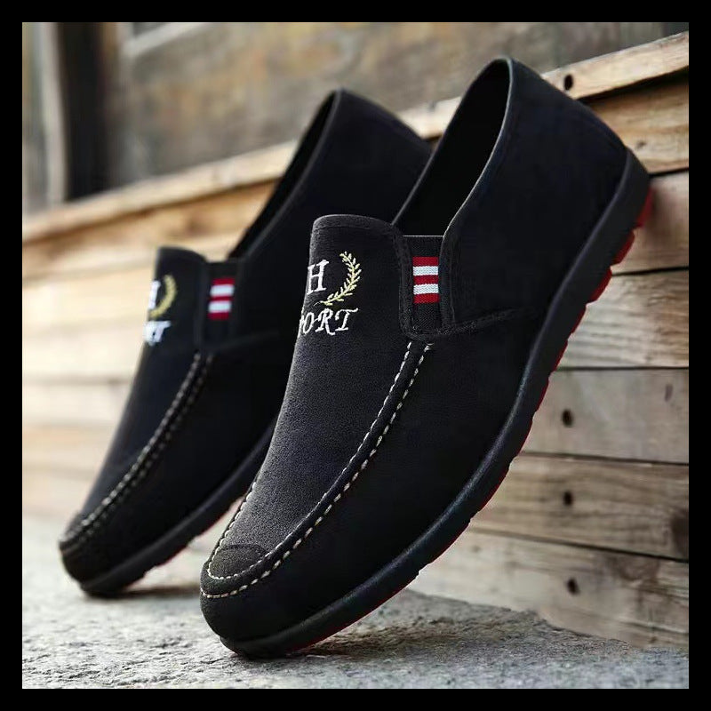 Cedric | Mens Canvas Work Shoes Breathable Lightweight Non Slip Shoes - 6
