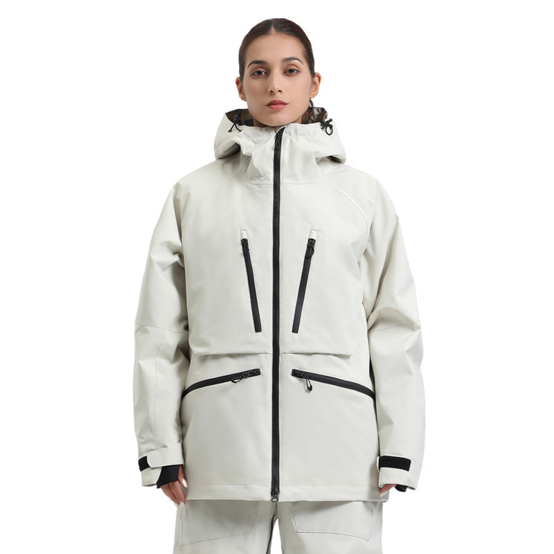 Elke | Mens Ski Jacket Waterproof Windproof Snowboard Winter Coat