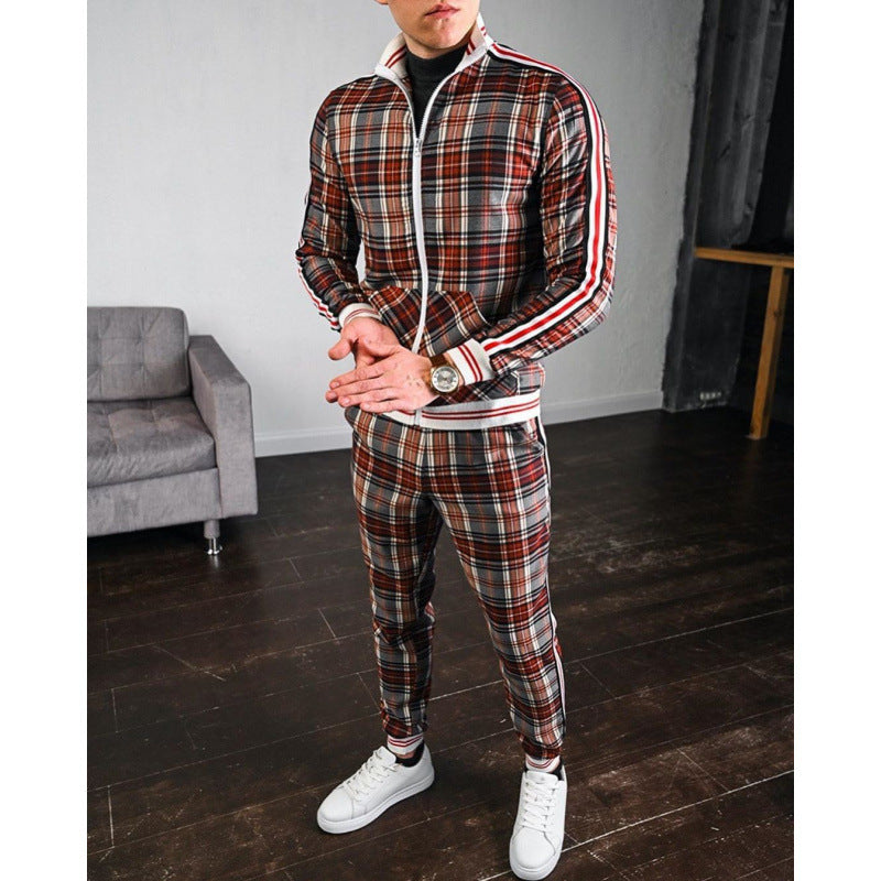 Cleo | Mens Tracksuit Shacket Two Piece Set Jacket Trousers Casual