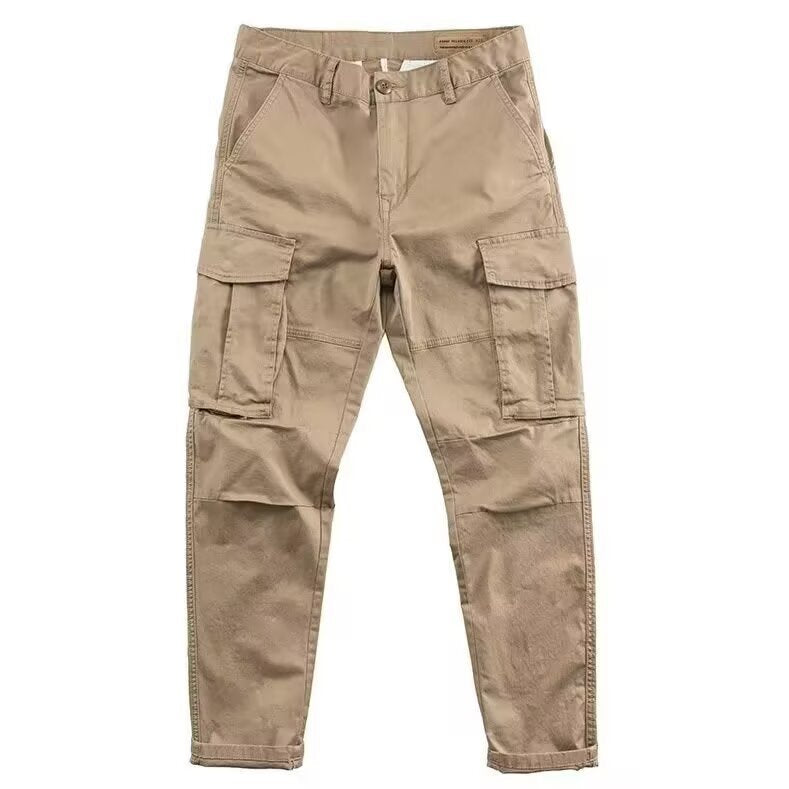 Cyrus | Mens Work Straight Leg Loose Casual Durable Trousers - 6