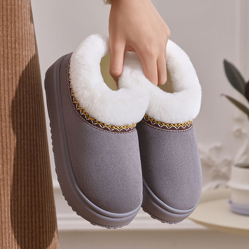 Dax | Womens Slippers Fluffy Warm Memory Foam House Slippers