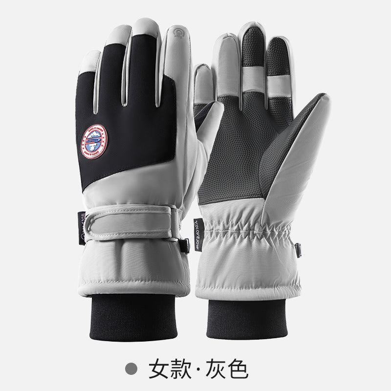Wilbur | Womens Water Resistant Windproof Touchscreen Winter Warm Ski Gloves - 16