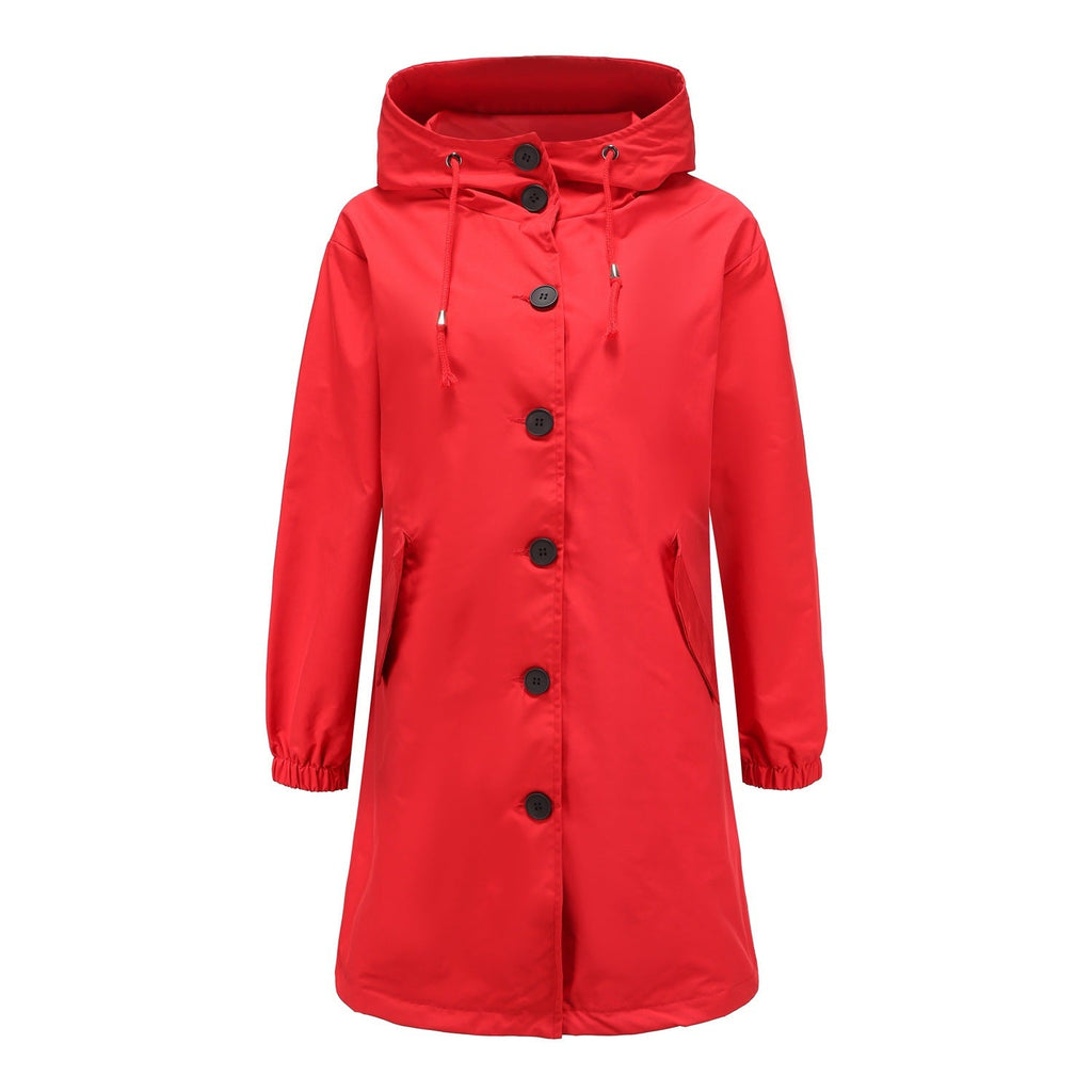 Coco | Womens Waterproof Jacket Hooded Windbreaker Lightweight Rain Coat