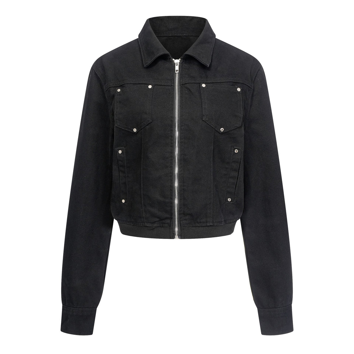 Freya | Womens Cropped Vintage Denim Jacket