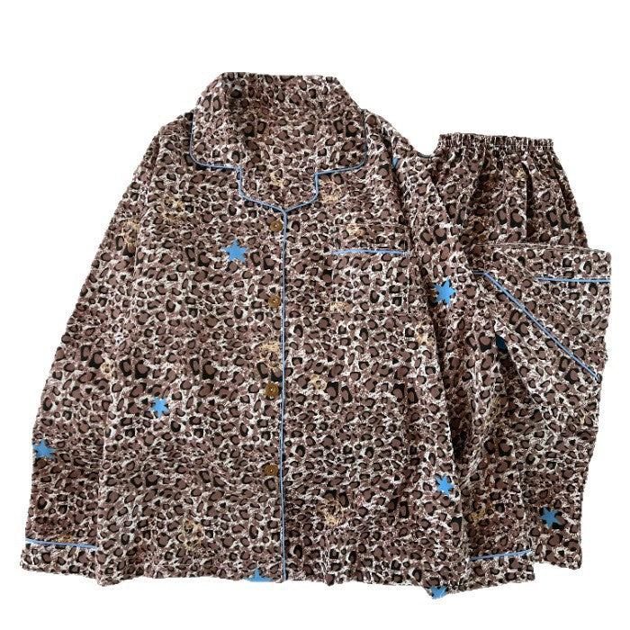 Rosalind | Womens Long Sleeve Button Up Cotton Pyjama Set Loungewear
