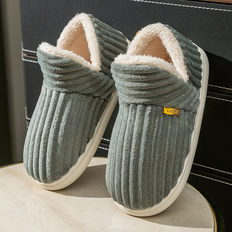 Ursula | Womens Slippers Winter Warm Cotton Back Strap House Slippers