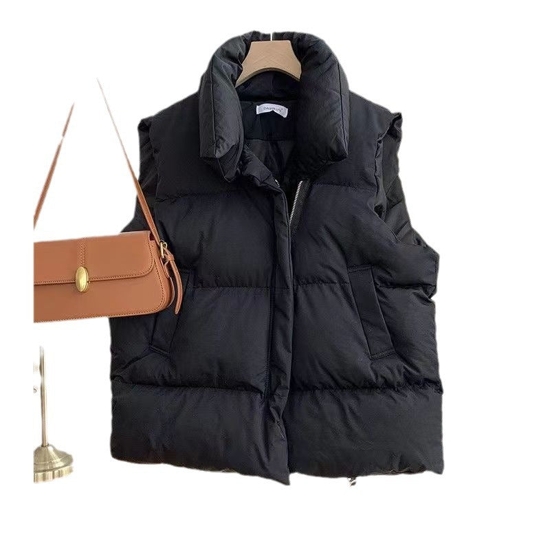 Thea | Mens Padded Quilted Gilet Down Warm Sleeveless Vest - 5