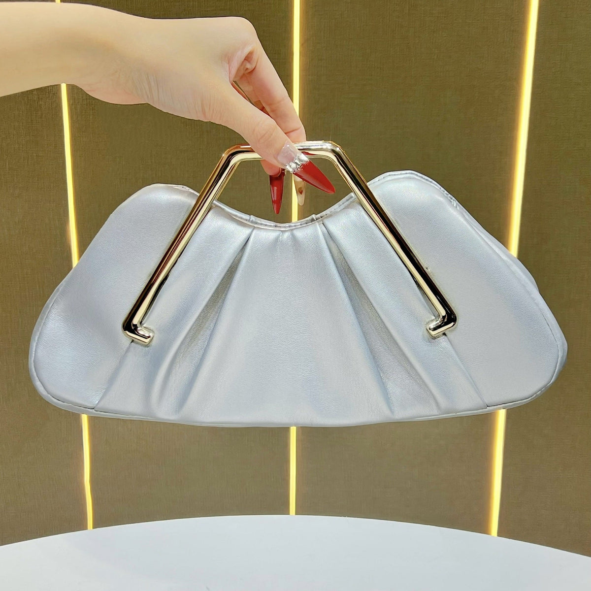 Ines | Womens Clutch Bag Evening Dinner Party Bag