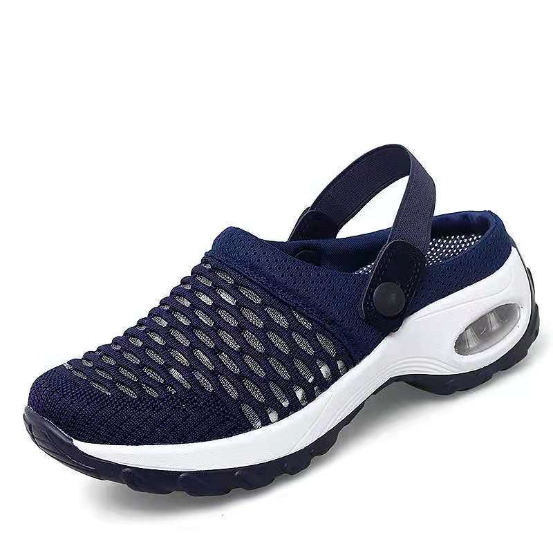 Juno | Womens Trainers Slip On Mesh Breathable Air Cushion Walking Shoes