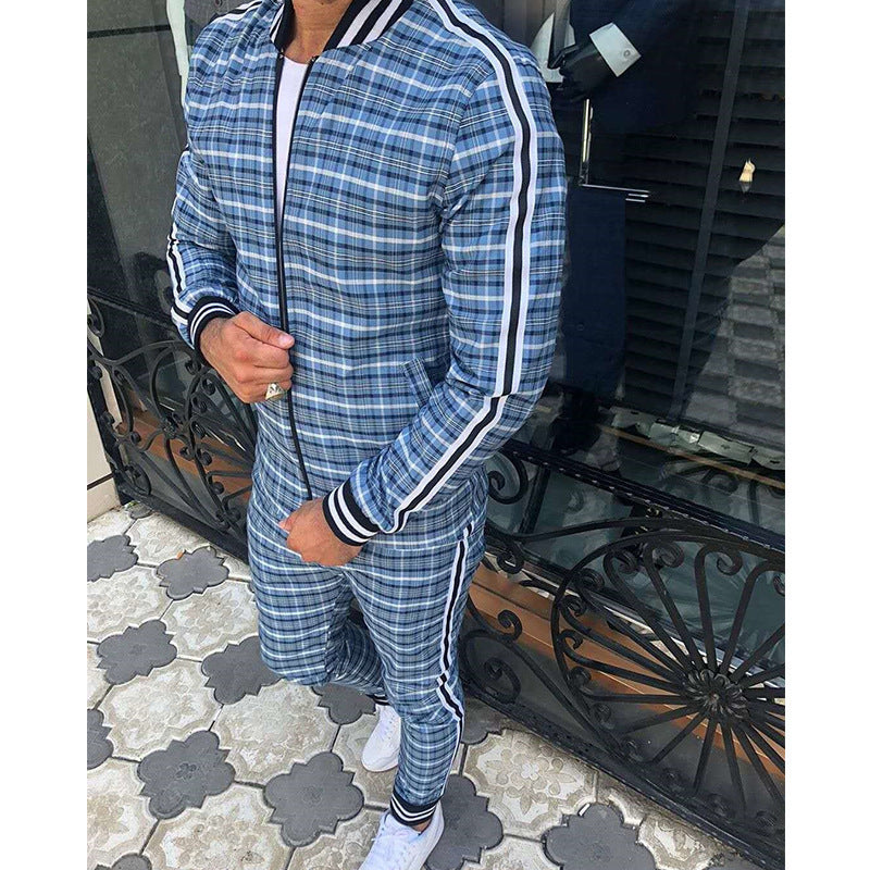 Cleo | Mens Tracksuit Shacket Two Piece Set Jacket Trousers Casual