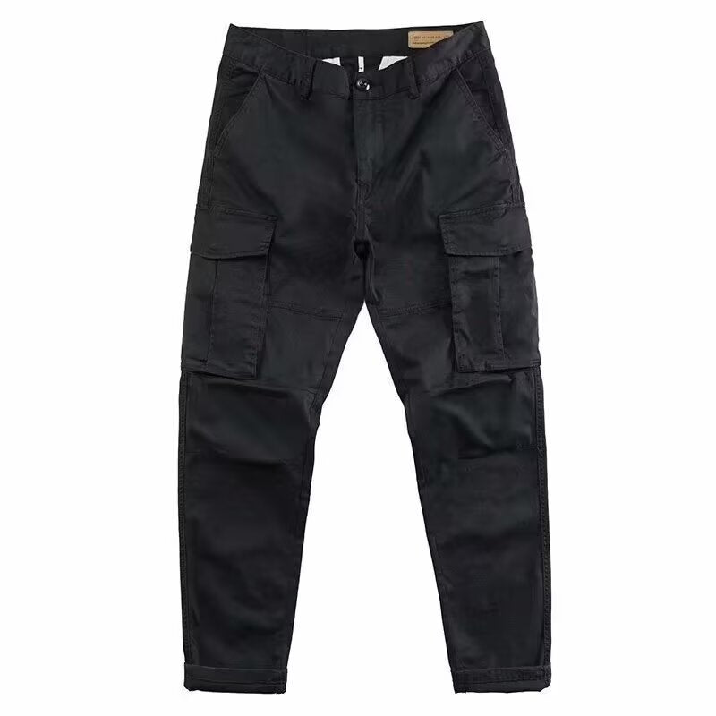 Cyrus | Mens Work Straight Leg Loose Casual Durable Trousers - 7