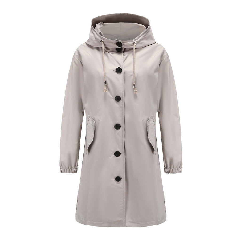 Coco | Womens Waterproof Jacket Hooded Windbreaker Lightweight Rain Coat