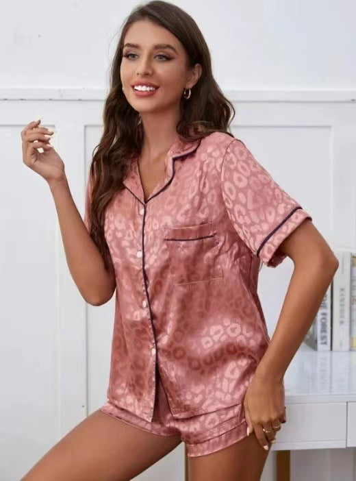 Clementine | Womens Short Pyjamas Printed Loungewear Set