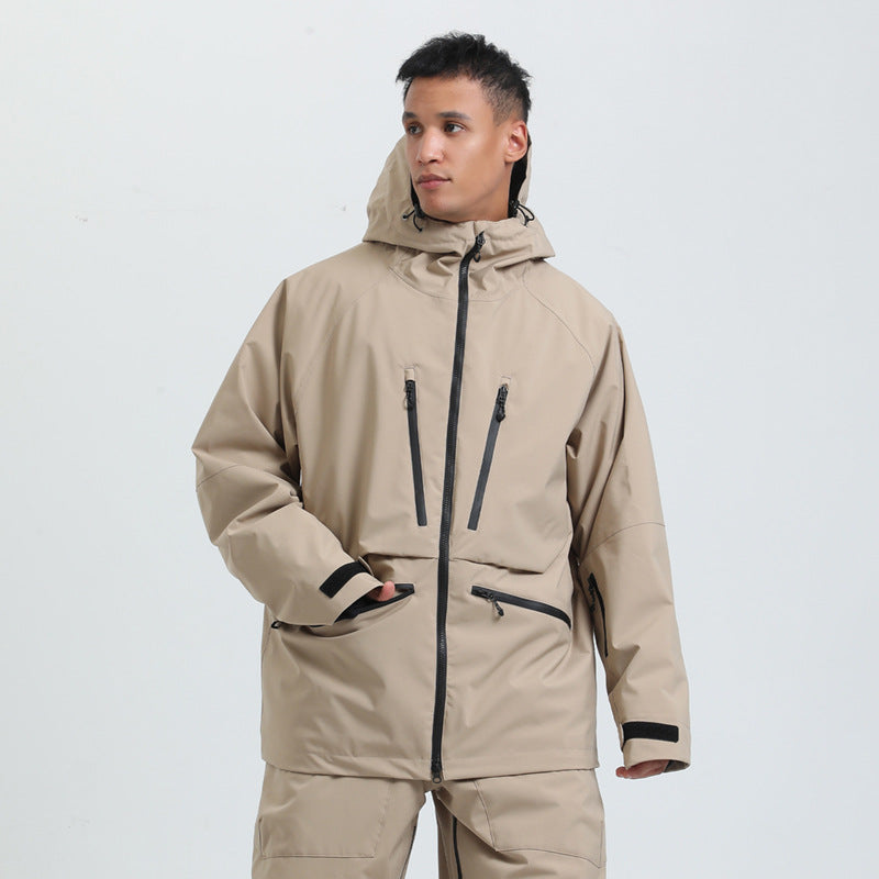 Elke | Mens Ski Jacket Waterproof Windproof Snowboard Winter Coat