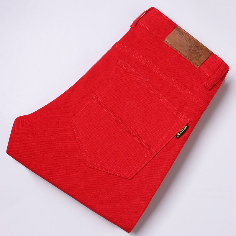 Kester | Mens Slim Fit Stretch Denim Casual Skinny Jeans - 4