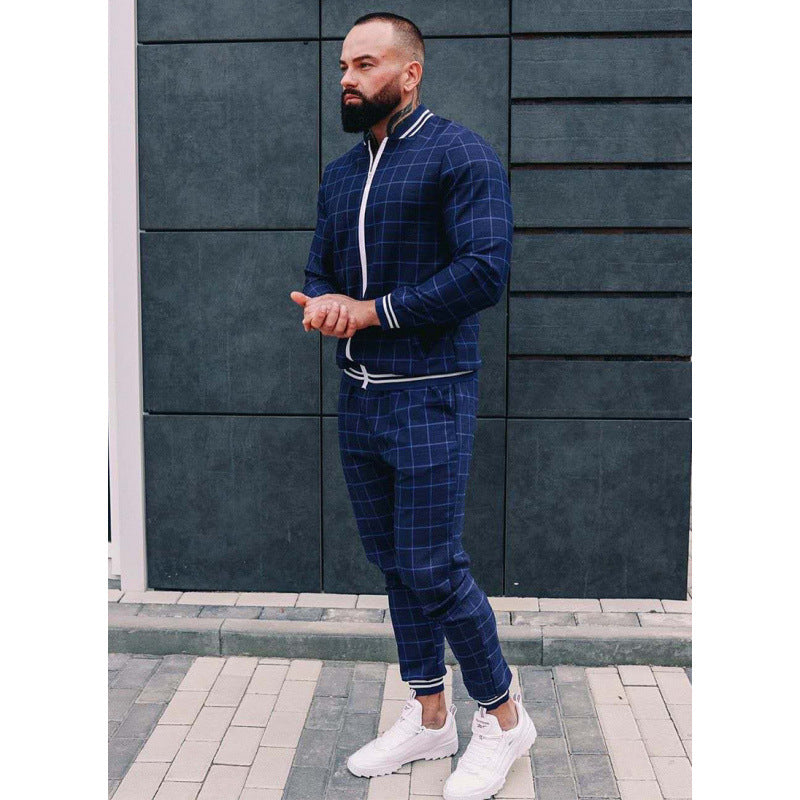 Cleo | Mens Tracksuit Shacket Two Piece Set Jacket Trousers Casual