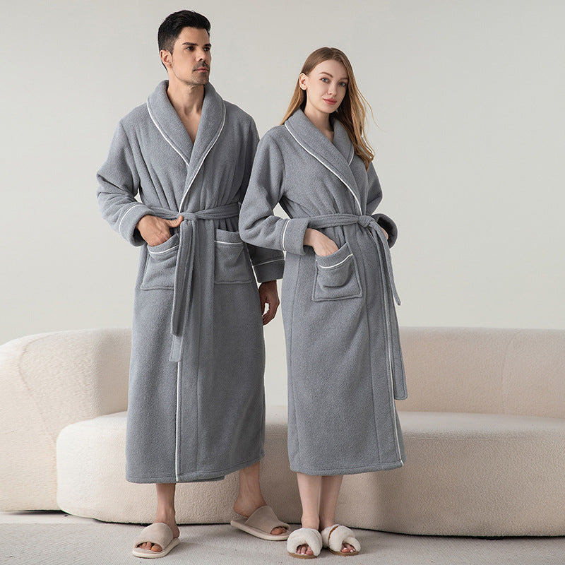 Quill | Womens Dressing Gown Velvet Bathrobe Robe Loungewear