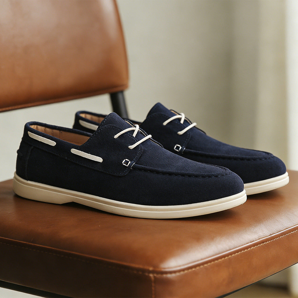 Fabian | Mens Leather Loafers Slip on Driving Casual Shoes - 17