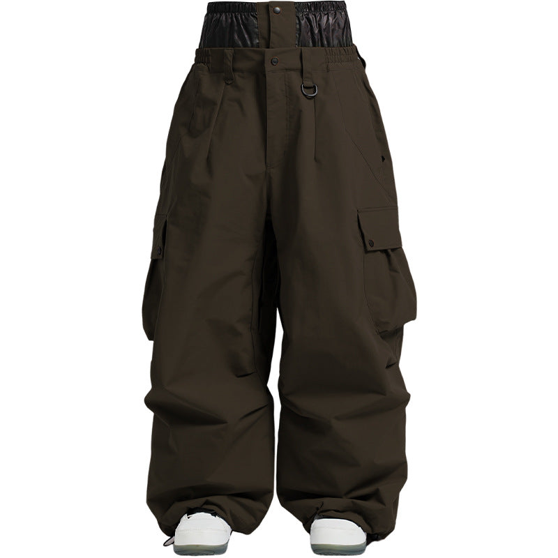 Caspar | Mens Ski Trousers Waterproof Windproof Snowboard Salopettes