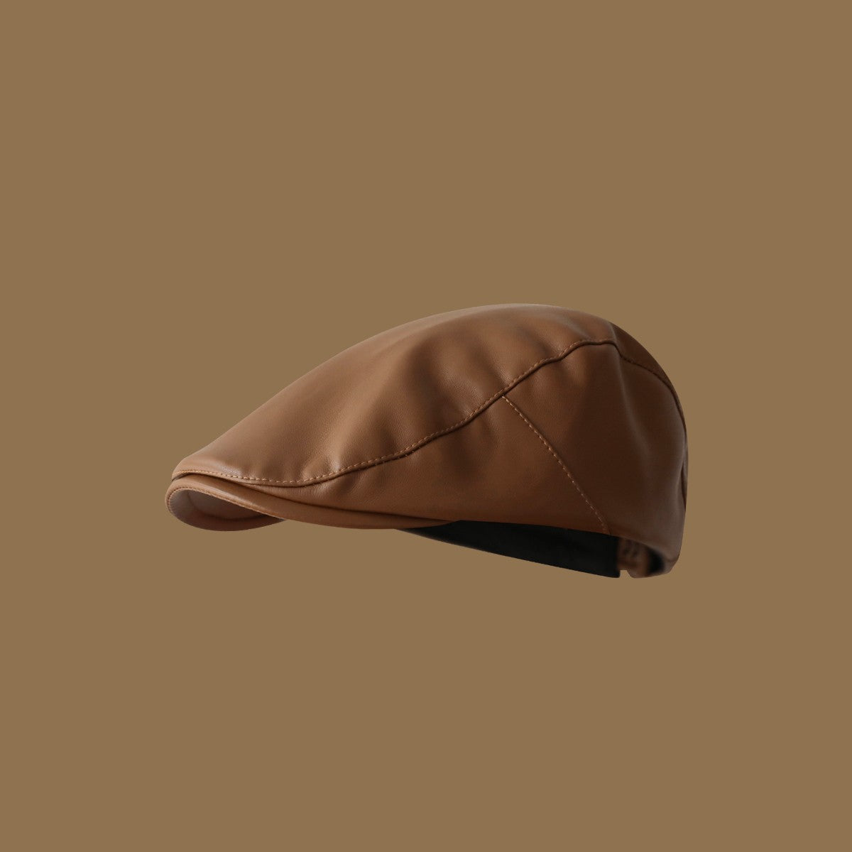 Merrick | Mens British Vintage Newsboy Peaked Flat Cap Hat - 4