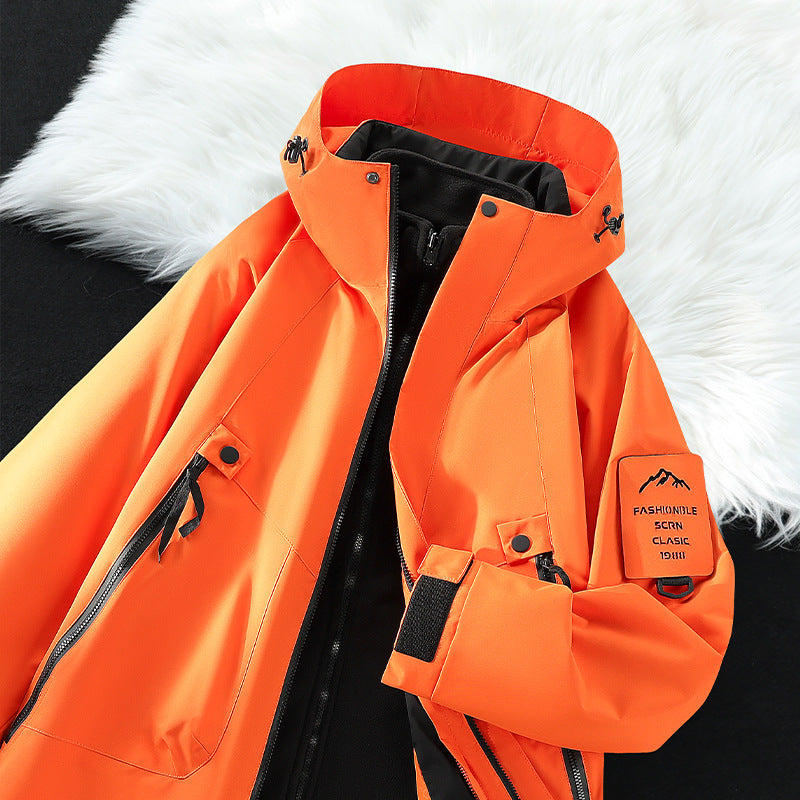 Odile | Womens Waterproof Jacket Hooded Windproof Outdoor Rain Coat
