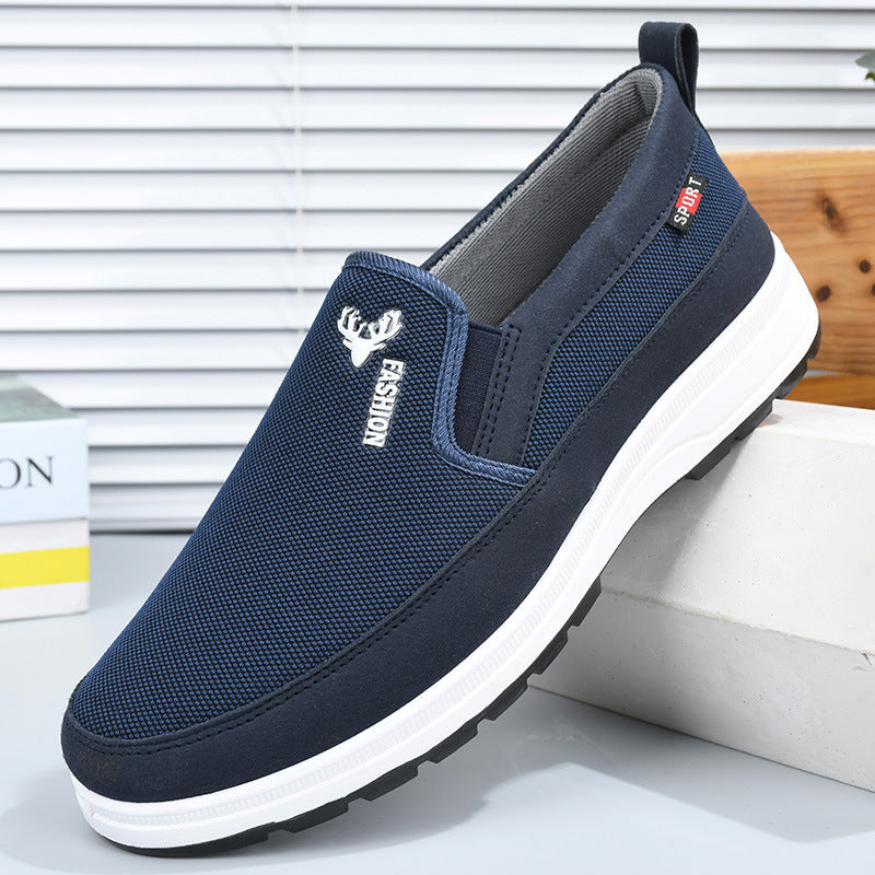 Cedric | Mens Canvas Work Shoes Breathable Lightweight Non Slip Shoes - 15