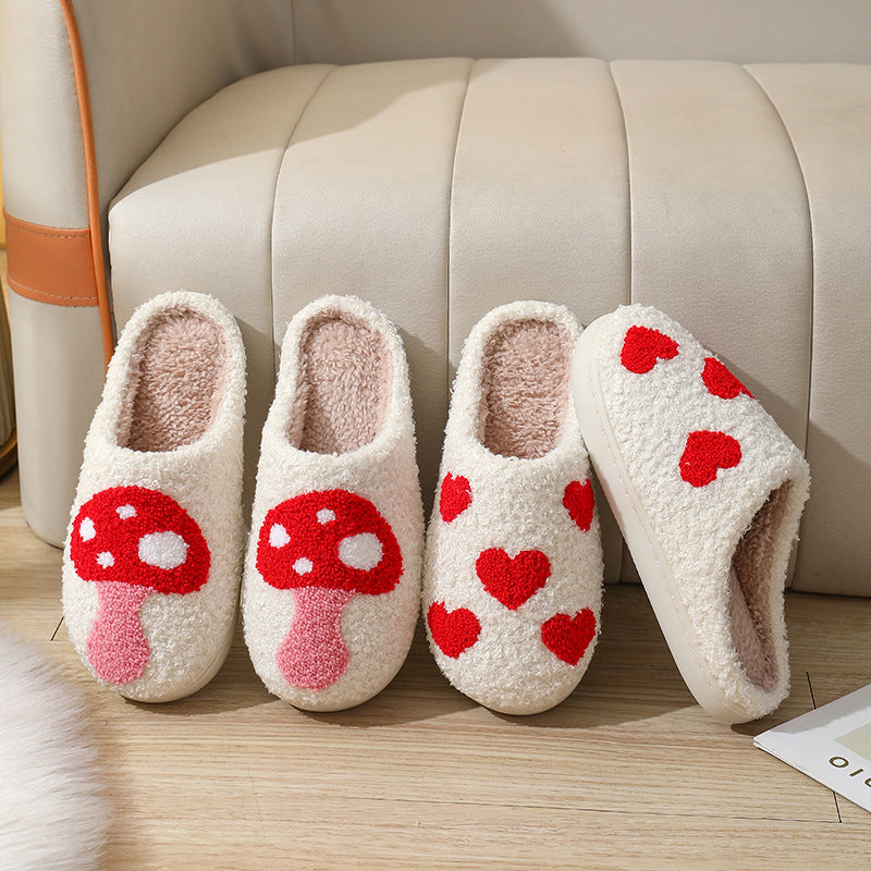 Faas | Womens Slippers Fluffy Warm Memory Foam House Slippers