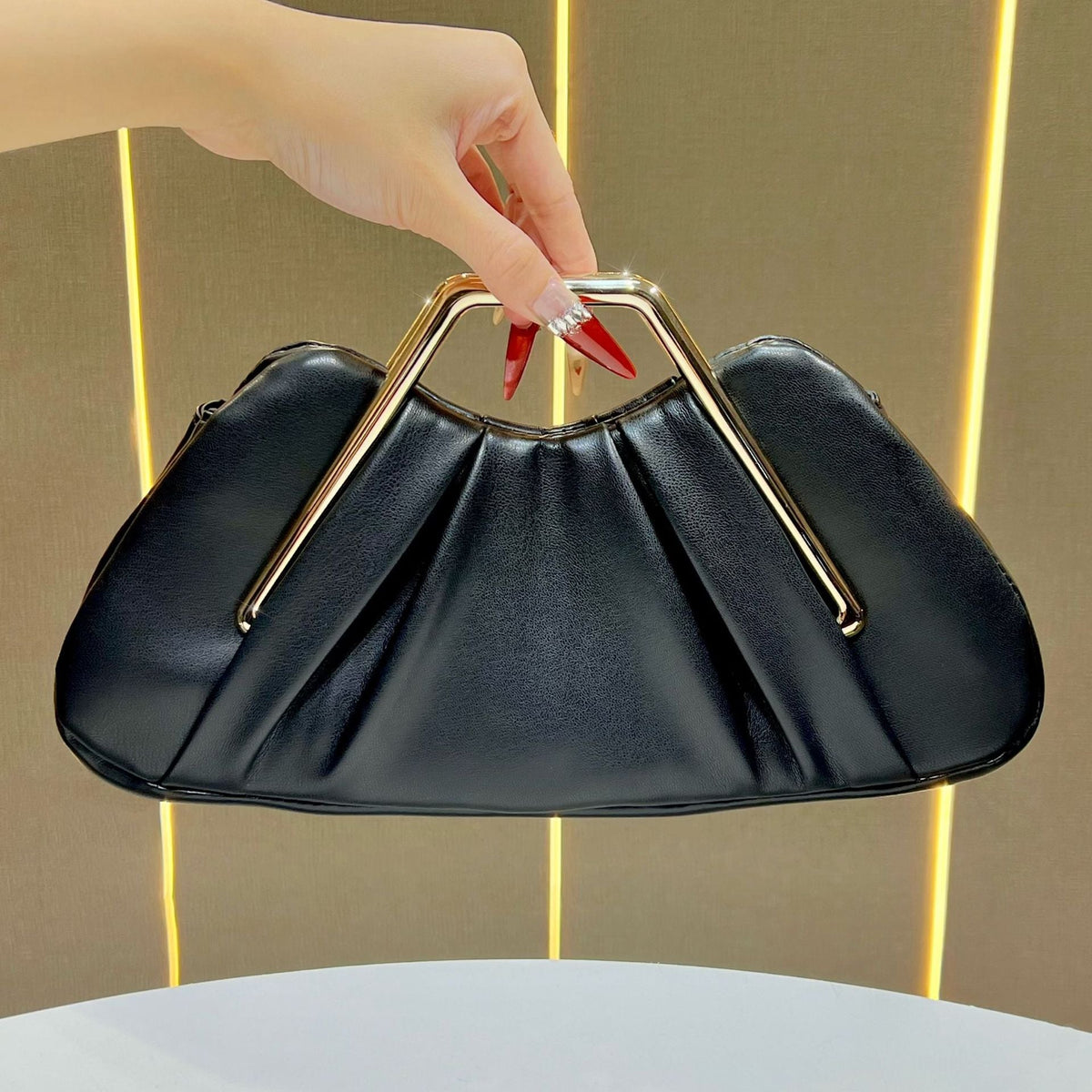 Ines | Womens Clutch Bag Evening Dinner Party Bag