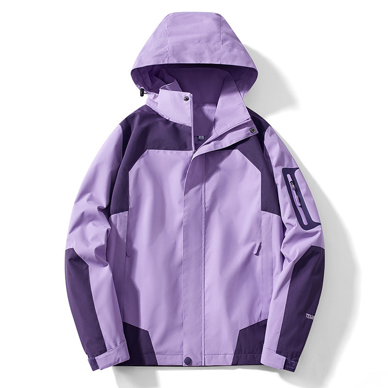 Hendrick | Mens Waterproof Jacket Windproof Lightweight Hooded Rain Jacket