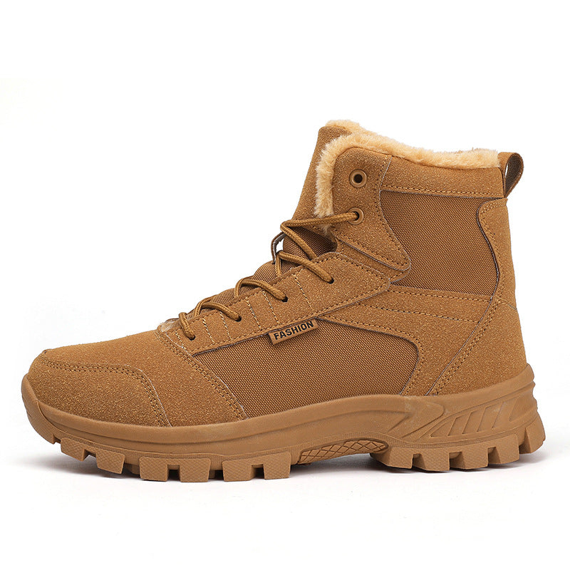Marcus | Mens Non Slip Fleece Lined Walking Hiking Shoes