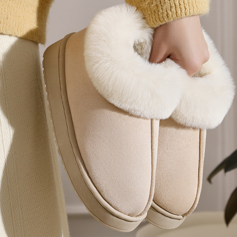 Dax | Womens Slippers Fluffy Warm Memory Foam House Slippers