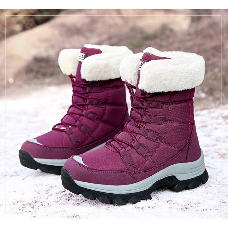 Cyrus | Womens Snow Boots Fleece Lined Warm Winter Ankle Boots