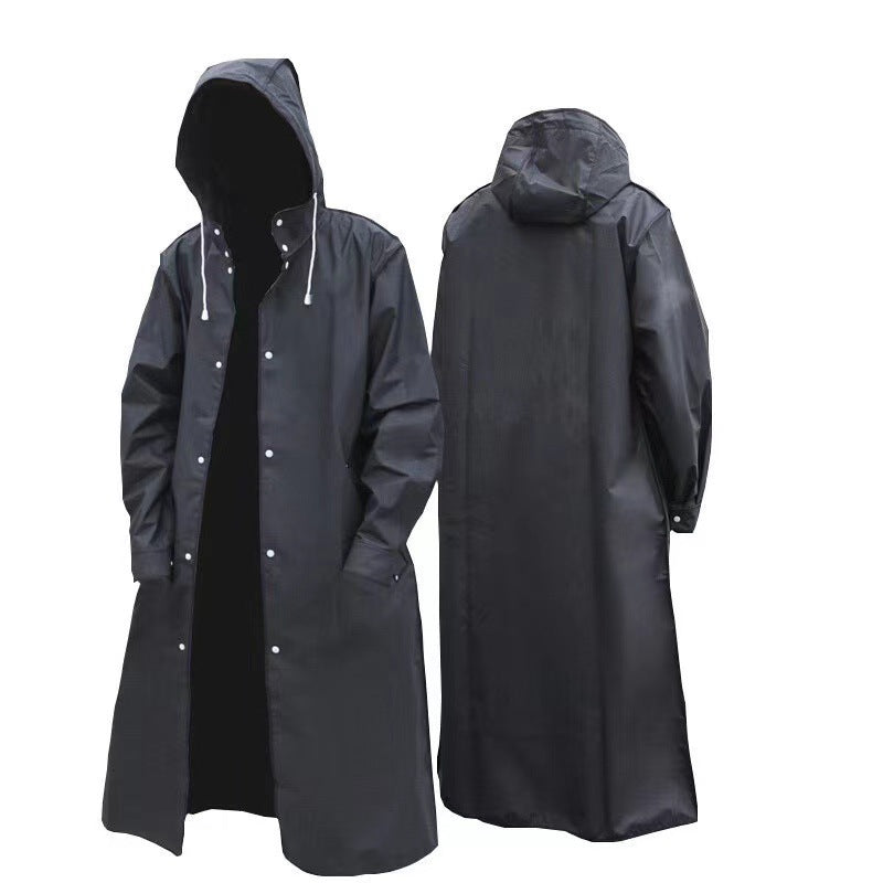 Winifred | Womens Waterproof Hooded Raincoat Rain Poncho