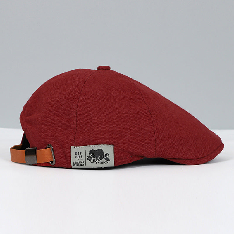 Merrick | Mens British Vintage Newsboy Peaked Flat Cap Hat - 14