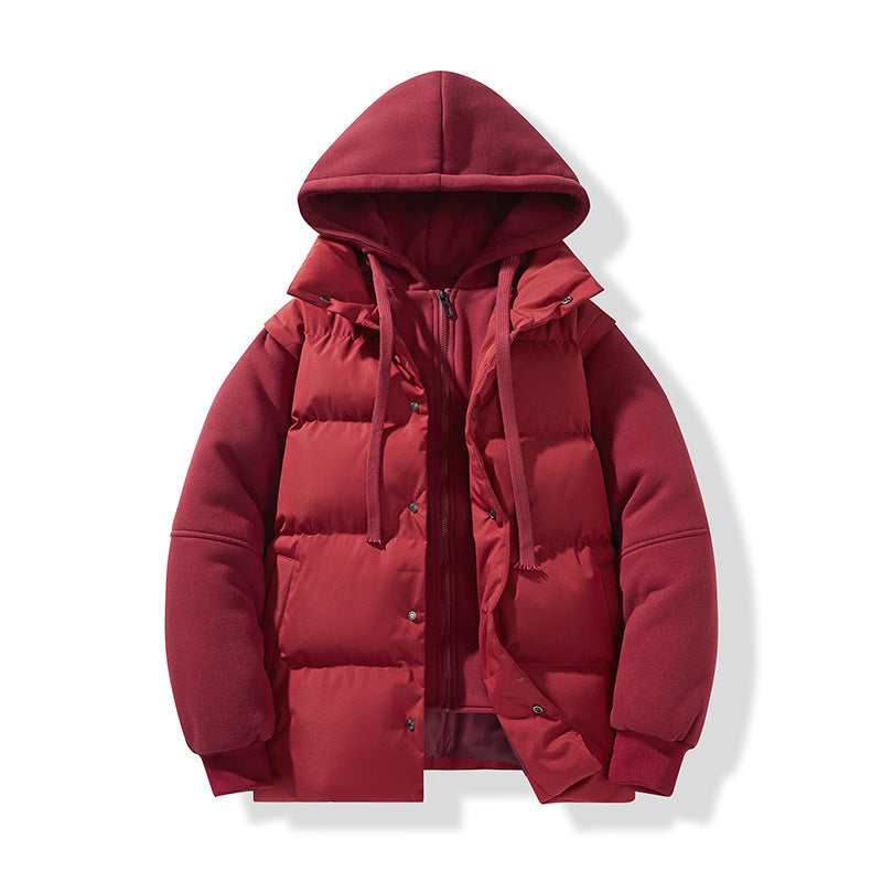 Jasper | Mens Puffer Padded Hooded Quilted Warm Winter Coat - 3