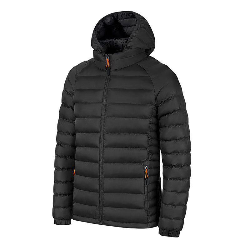 Nathaniel | Mens Puffer Jacket Hooded Padded Warm Winter Coat