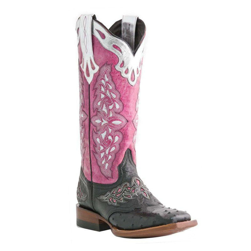 Arabella | Womens Western Boots Square Toe Chunky Heel Riding Long Boots