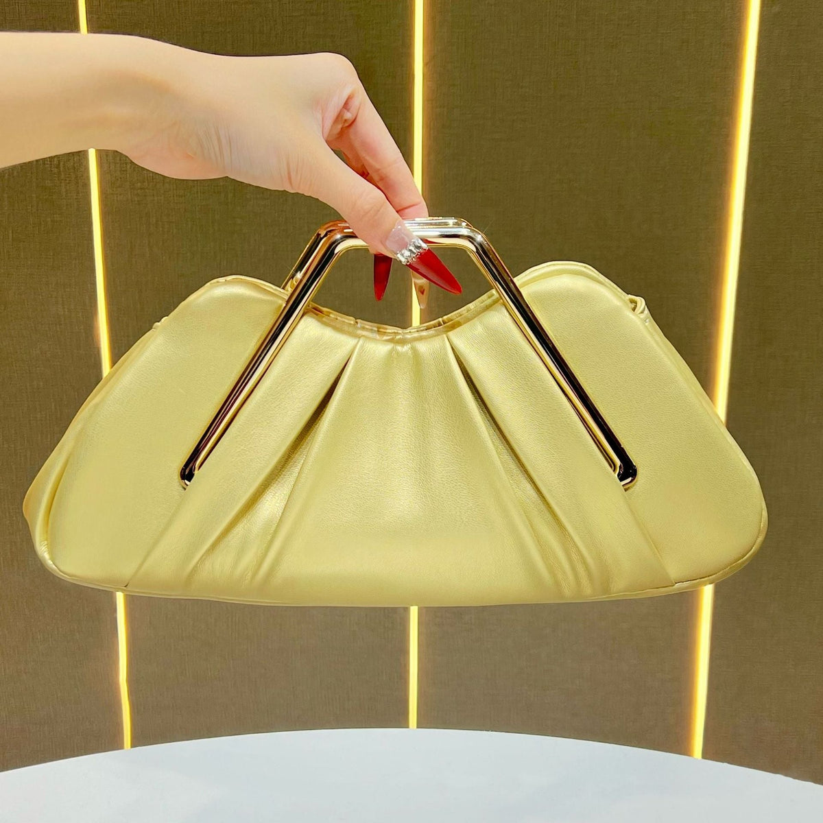 Ines | Womens Clutch Bag Evening Dinner Party Bag