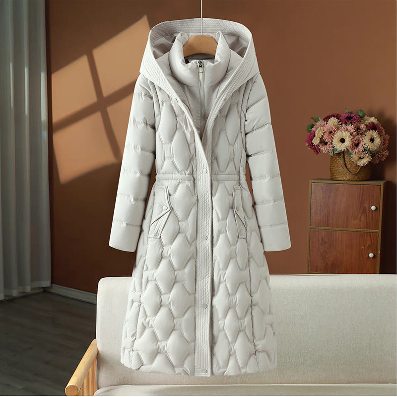 Wilhelmina | Womens Puffer Coat Longline Down Padded Warm Winter Coat