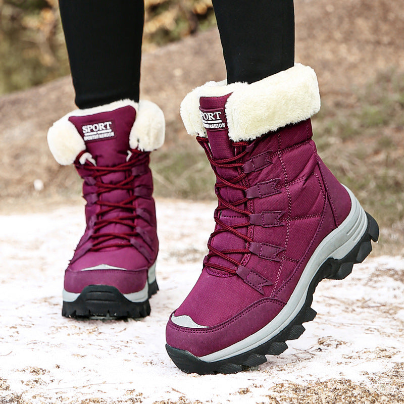 Cyrus | Womens Snow Boots Fleece Lined Warm Winter Ankle Boots