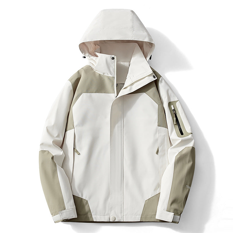 Hendrick | Mens Waterproof Jacket Windproof Lightweight Hooded Rain Jacket