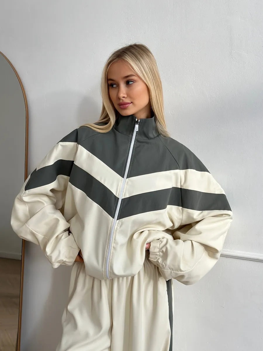 Seraphina | Womens Tracksuit Two Piece Cardigan Set Loungewear