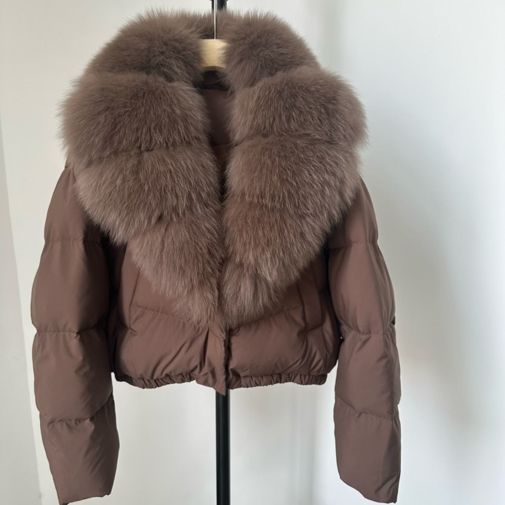 Lavinia | Womens Puffer Jacket Fur Collar Down Warm Winter Coat