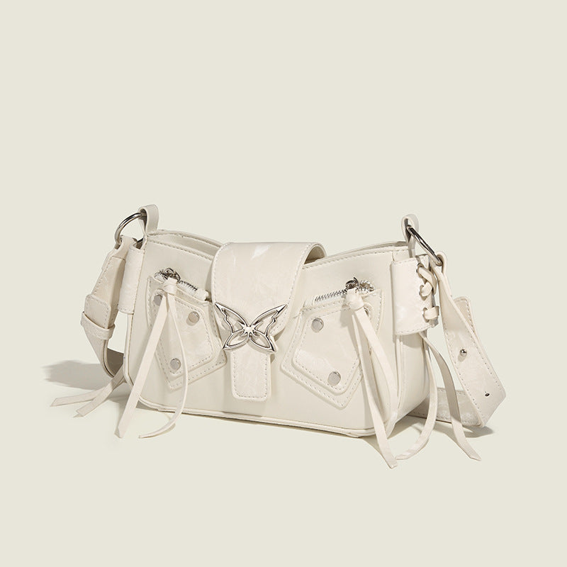 Aldo | Womens Crossbody Bag Bow Motorcycle Shoulder Handbag