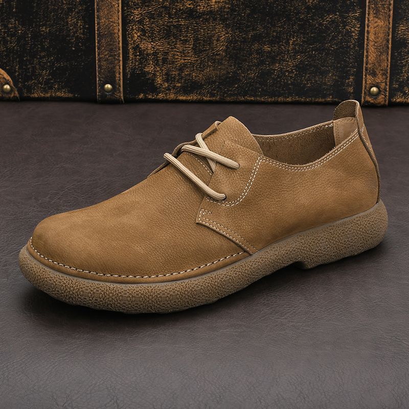 Dashiell | Mens Chelsea Ankle Leather Brogue Casual Boots - 6