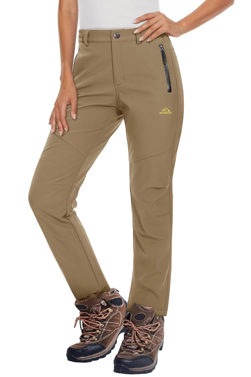 Bruno | Womens Cargo Trousers Fleece Lined Warm Winter Combat Pants