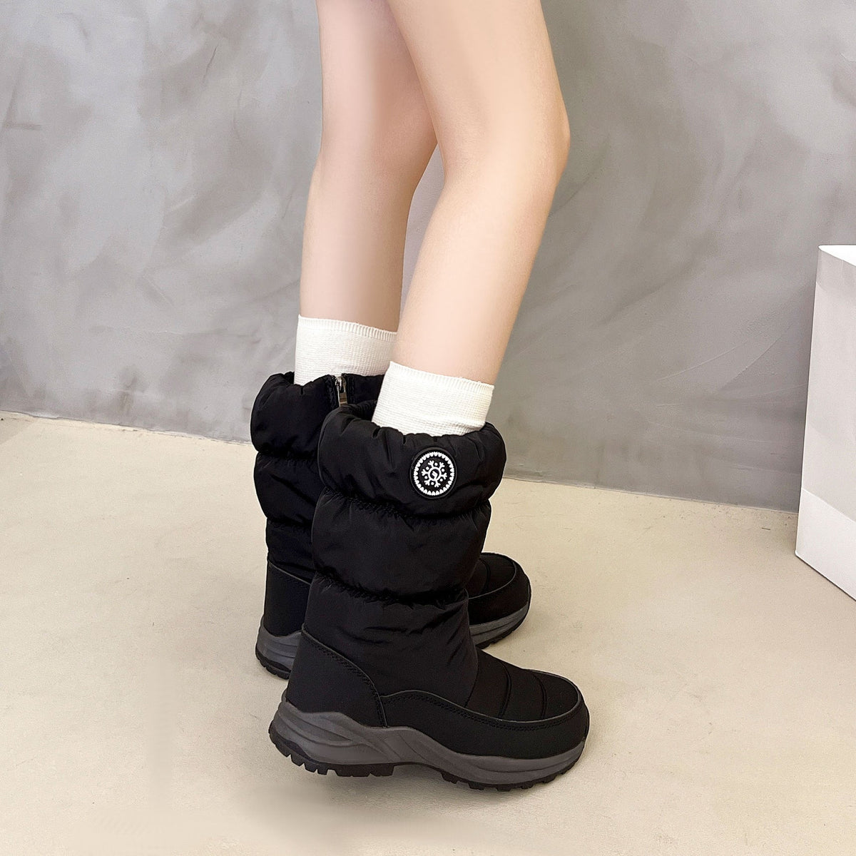 Conrad | Mens Snow Boots Fleece Lined Warm Non Slip Winter Boots