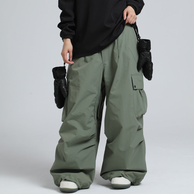Caspar | Mens Ski Trousers Waterproof Windproof Snowboard Salopettes