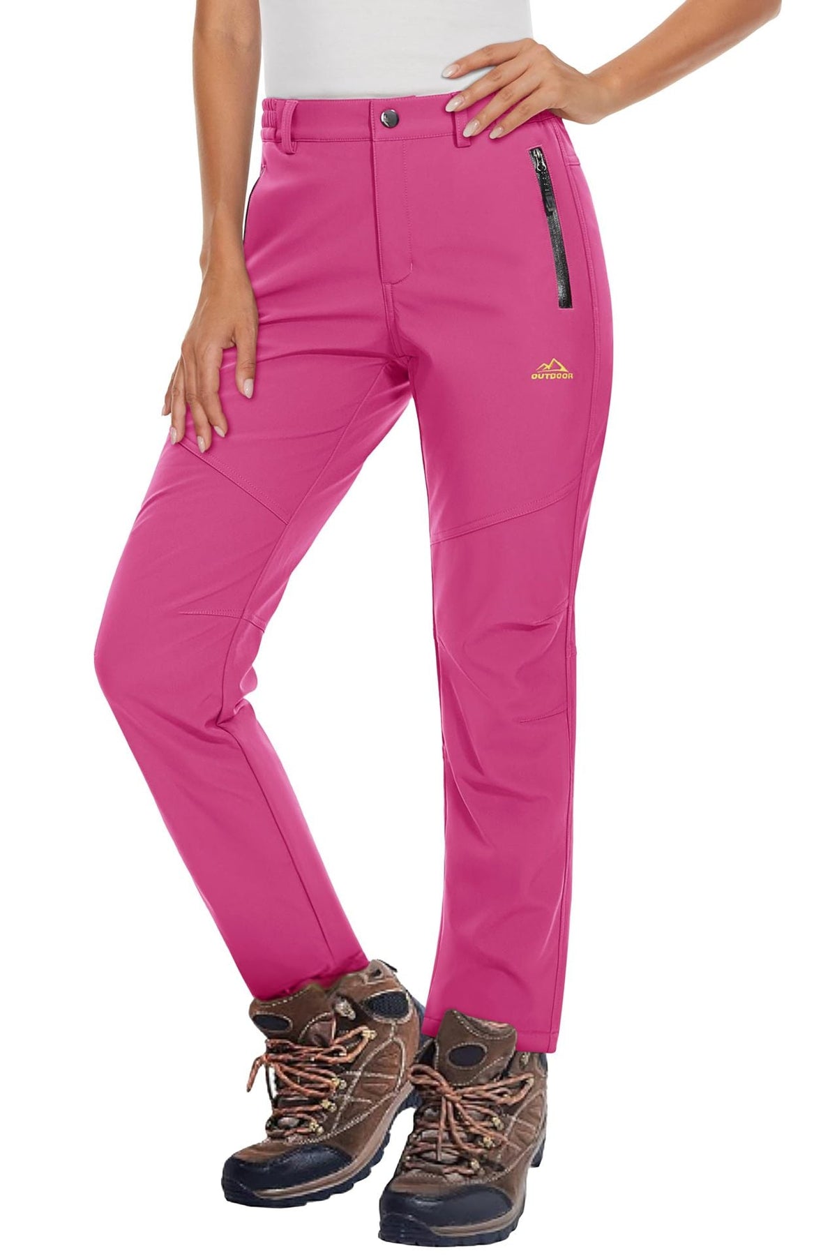 Bruno | Womens Cargo Trousers Fleece Lined Warm Winter Combat Pants