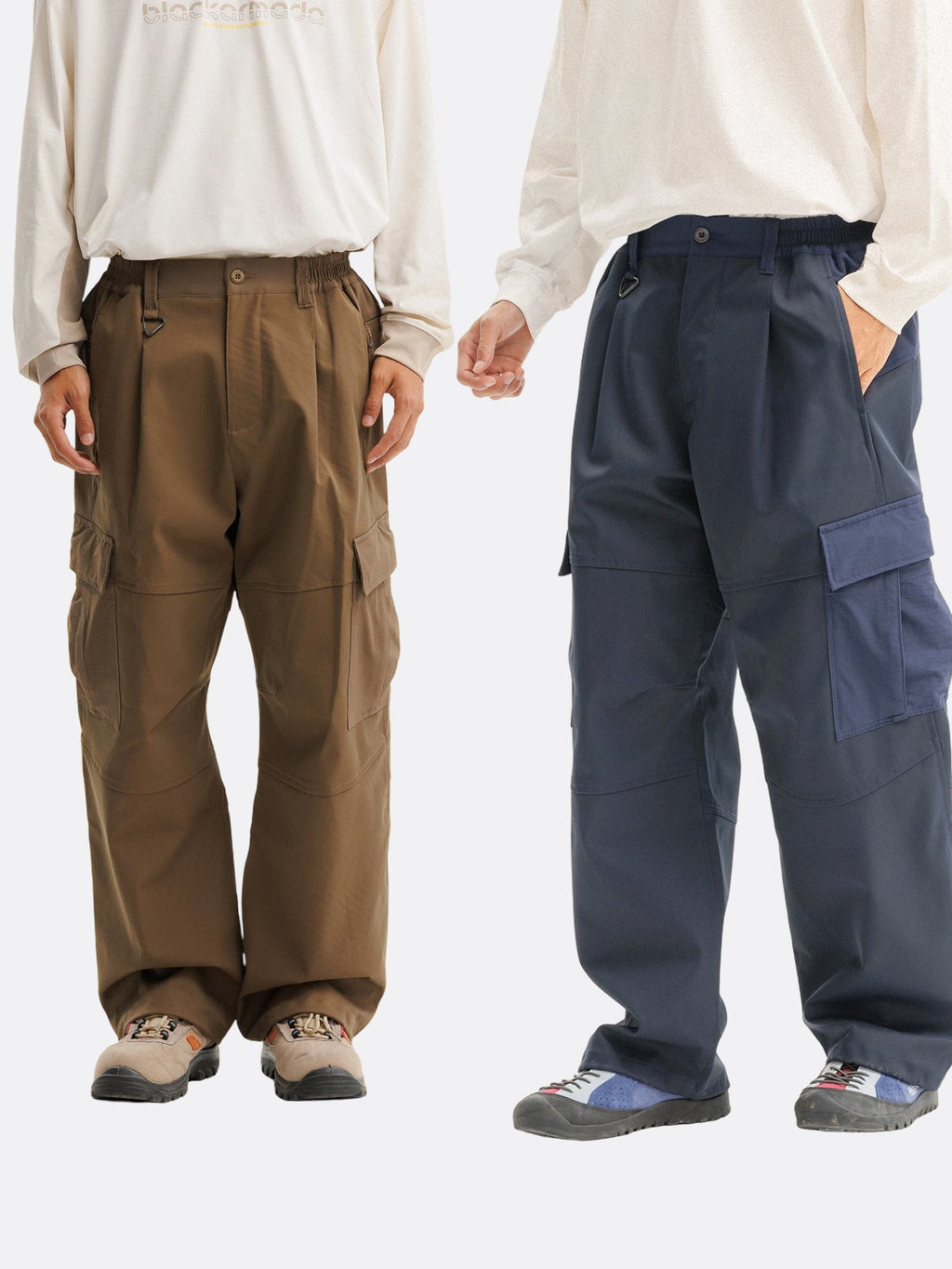 Leon | Mens Cargo Trousers Windproof Fleece Lined Outdoor Tactical Pants